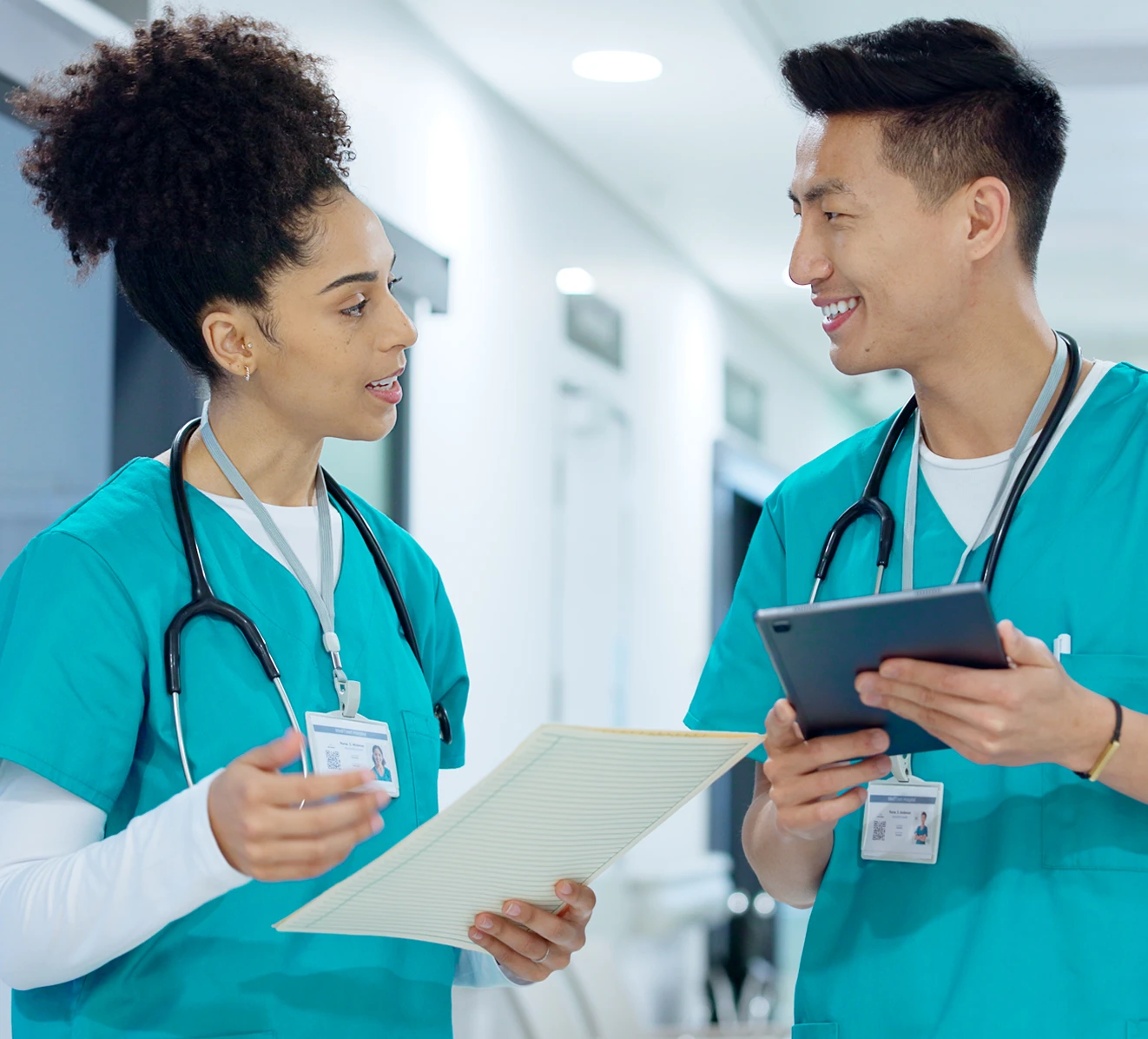 Male and Female nurse staffing
